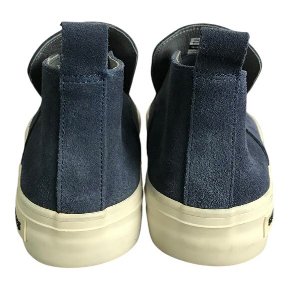 Seavees Huntington Middie Sneakers Womens Sz 10 Blue Leather Suede Slip-On Shoes - Picture 9 of 10